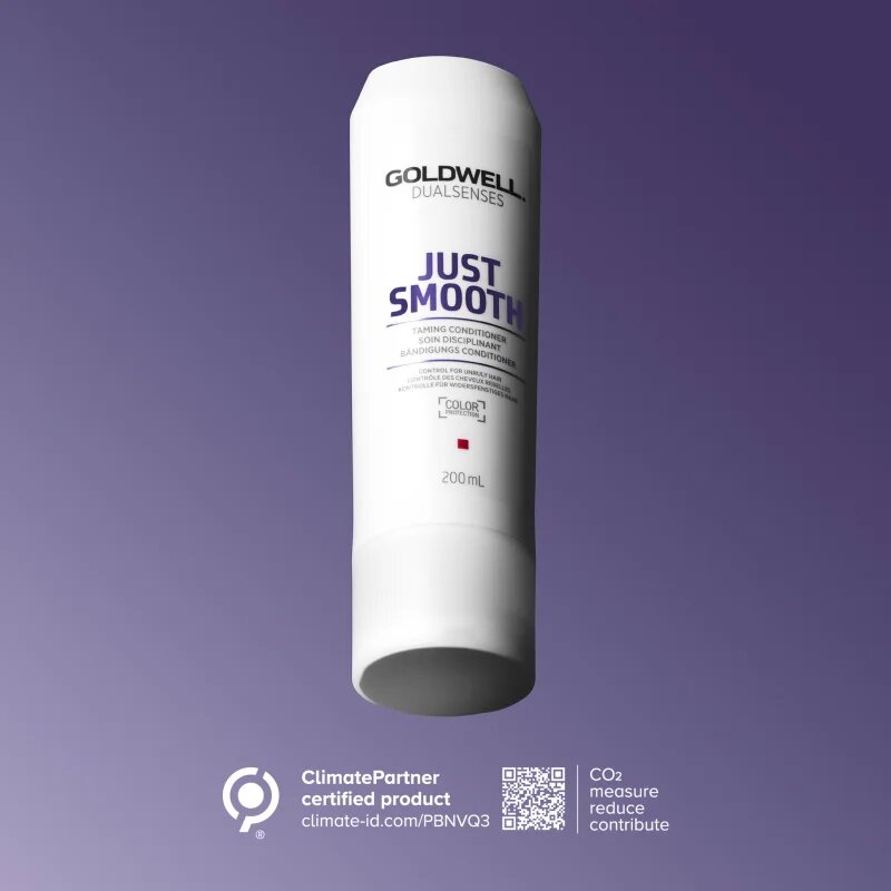 Goldwell Dualsenses Just Smooth uhlazující kondicionér pro nepoddajné vlasy 200 ml
