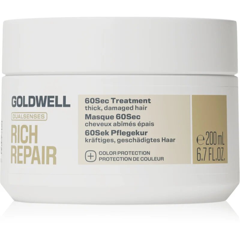 Goldwell Dualsenses Rich Repair 60Sec Treatment hloubkově vyživující kúra 200 ml