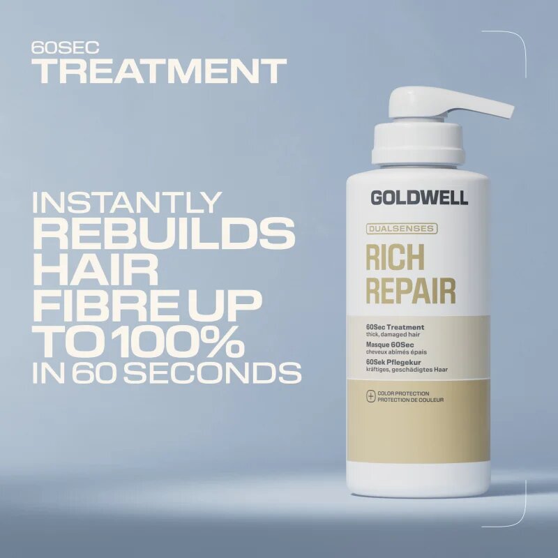 Goldwell Dualsenses Rich Repair 60Sec Treatment hloubkově vyživující kúra 500 ml