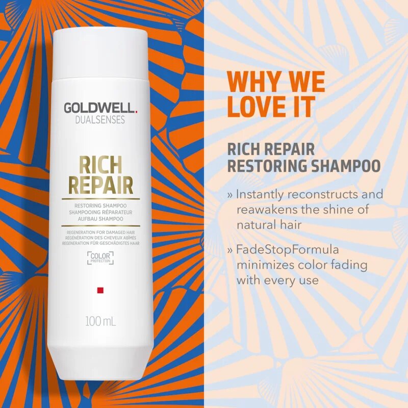 Goldwell Dualsenses Rich Repair cestovní sada pro výživu a hydrataci