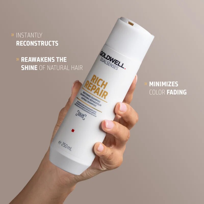 Goldwell Dualsenses Rich Repair obnovující šampon pro suché a poškozené vlasy 250 ml