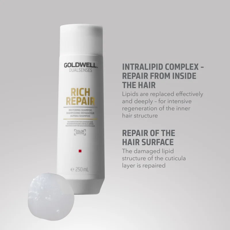 Goldwell Dualsenses Rich Repair obnovující šampon pro suché a poškozené vlasy 250 ml