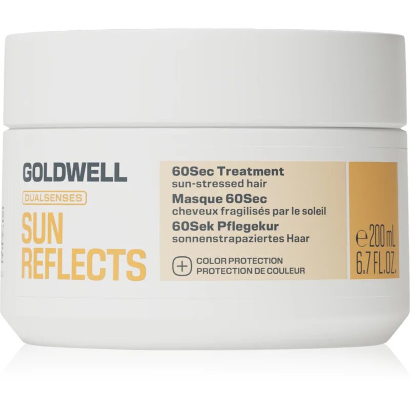 Goldwell Dualsenses Sun Reflects 60Sec Treatment intenzivní regenerační péče pro vlasy namáhané sluncem 200 ml