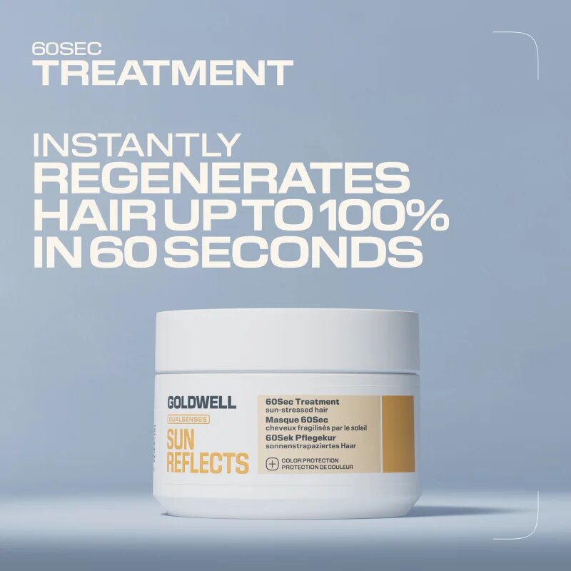 Goldwell Dualsenses Sun Reflects 60Sec Treatment intenzivní regenerační péče pro vlasy namáhané sluncem 200 ml