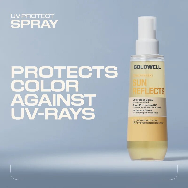 Goldwell Dualsenses Sun Reflects UV-Protect Spray sprej na vlasy pro vlasy namáhané sluncem 150 ml