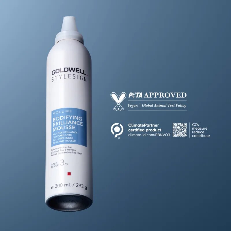 Goldwell StyleSign Bodifying Brilliance Mousse objemové tužidlo na vlasy pro zářivý lesk 300 ml