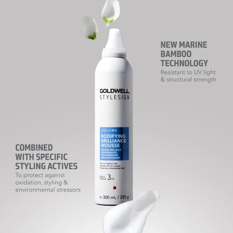 Goldwell StyleSign Bodifying Brilliance Mousse objemové tužidlo na vlasy pro zářivý lesk 300 ml