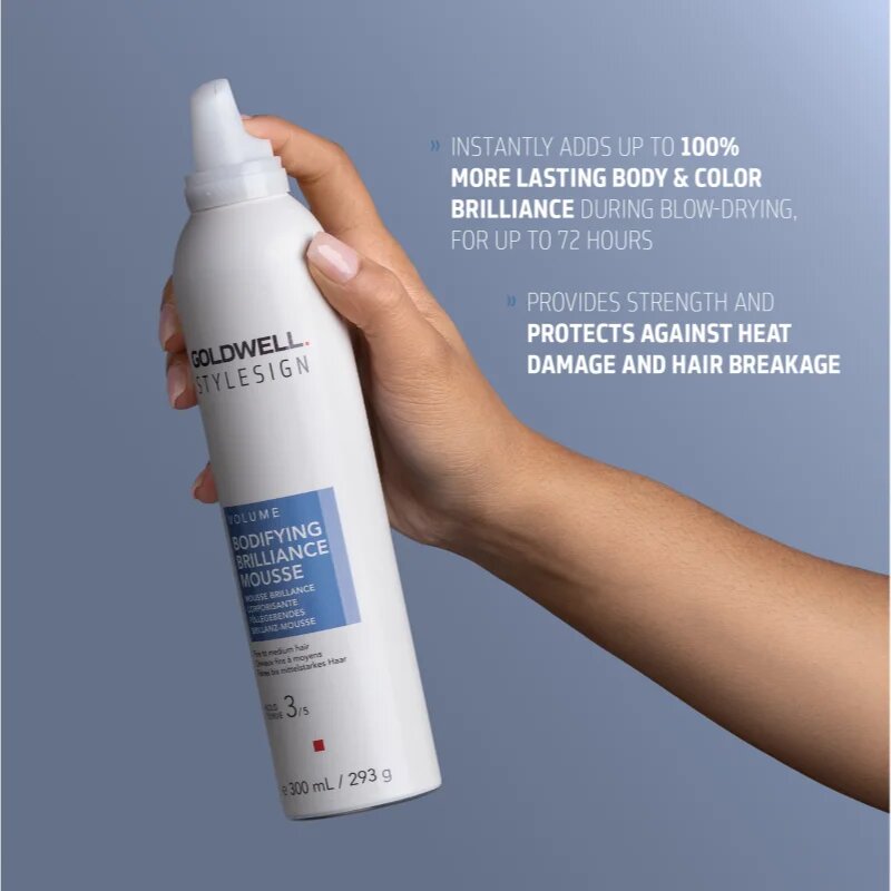 Goldwell StyleSign Bodifying Brilliance Mousse objemové tužidlo na vlasy pro zářivý lesk 300 ml