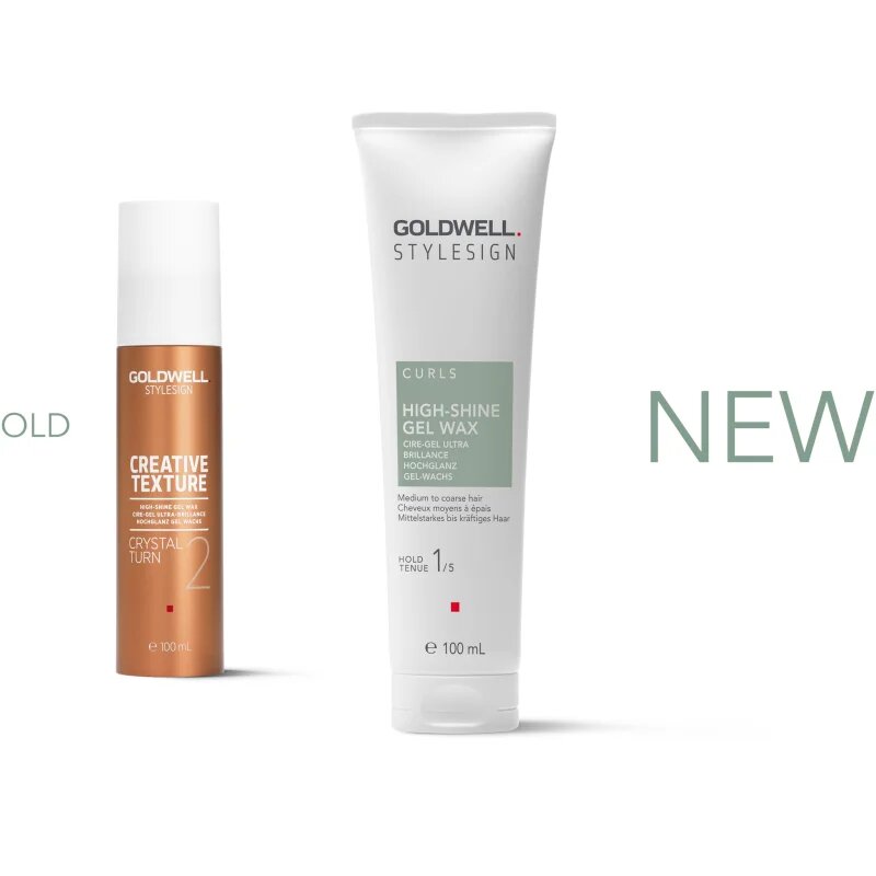 Goldwell StyleSign High-shine Gel Wax gelový vosk pro vlnité a kudrnaté vlasy 100 ml