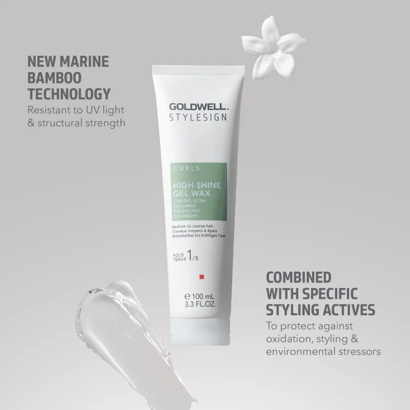 Goldwell StyleSign High-shine Gel Wax gelový vosk pro vlnité a kudrnaté vlasy 100 ml