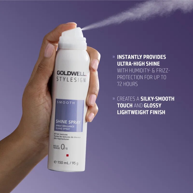 Goldwell StyleSign Shine Spray sprej na vlasy pro lesk a hebkost vlasů 150 ml