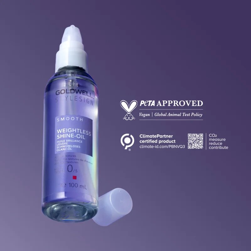 Goldwell StyleSign Weightless Shine-Oil vyživující olej na vlasy pro lesk a hebkost vlasů 100 ml