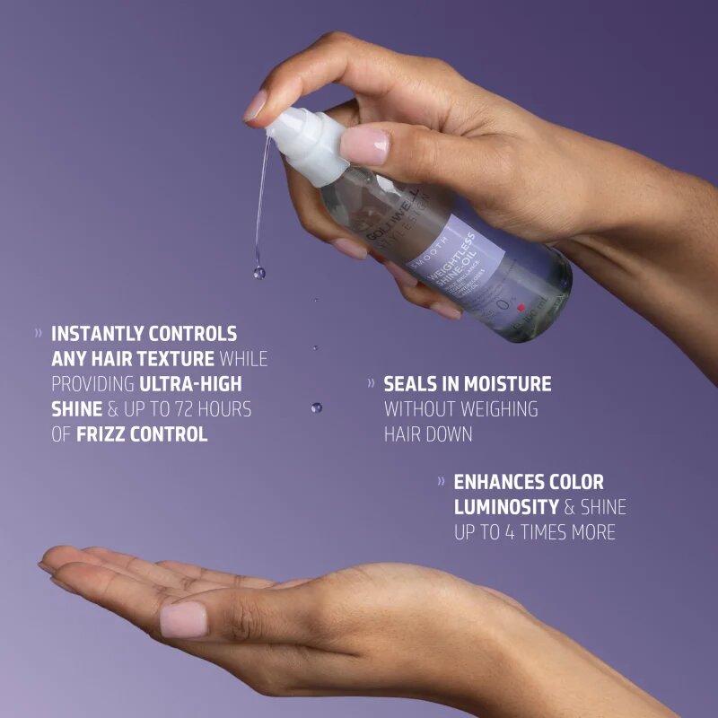 Goldwell StyleSign Weightless Shine-Oil vyživující olej na vlasy pro lesk a hebkost vlasů 100 ml