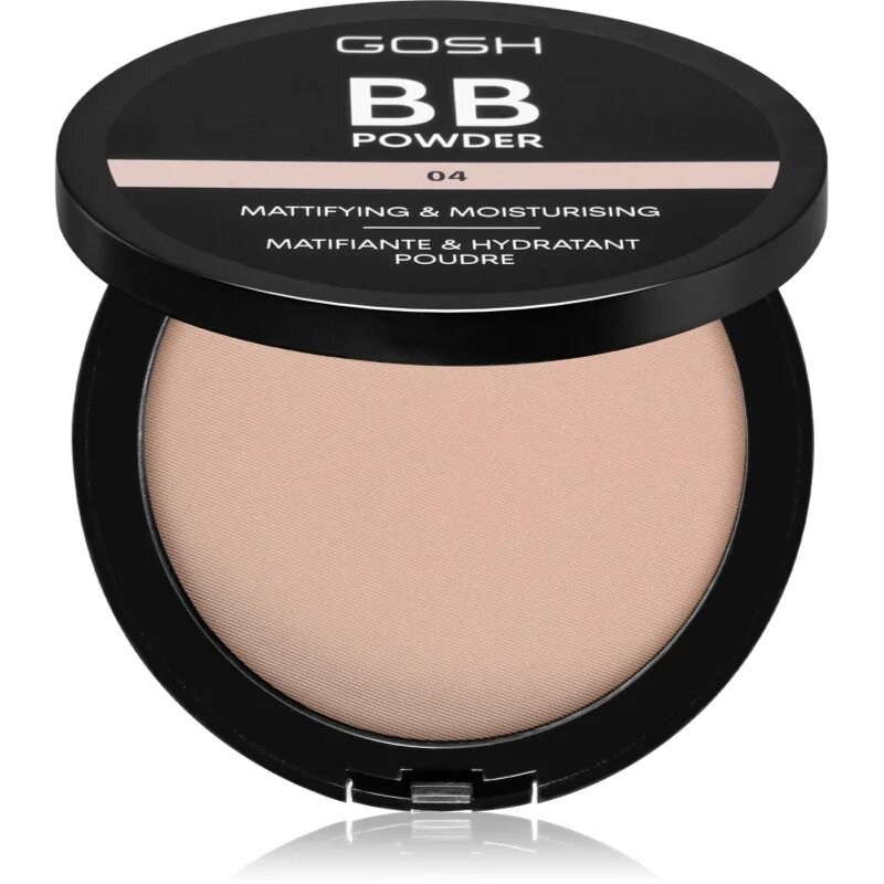 GOSH COPENHAGEN BB matující pudr odstín 04 Beige 6.5 g