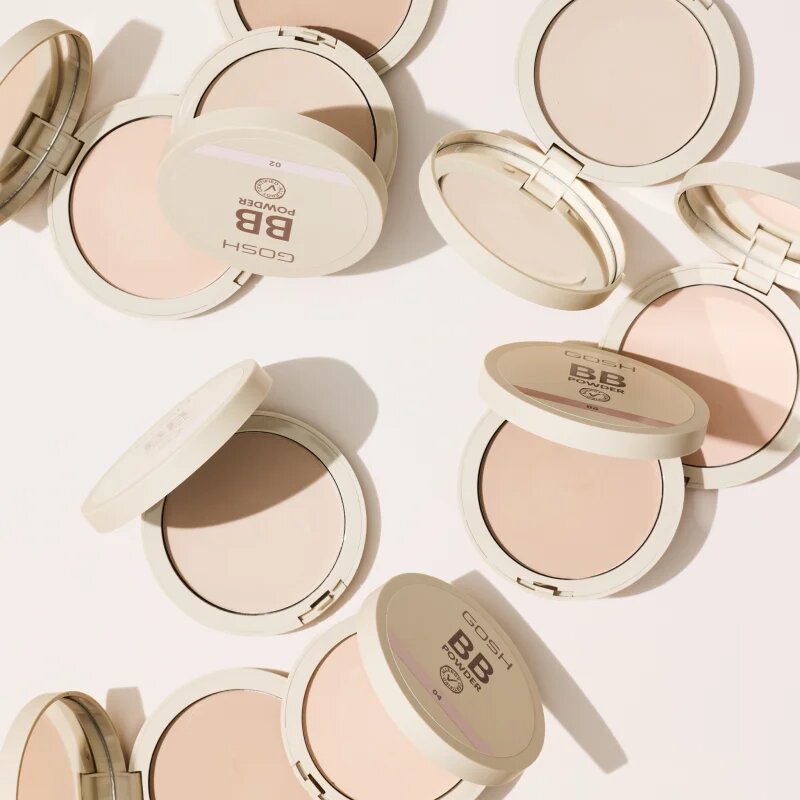 GOSH COPENHAGEN BB matující pudr odstín 04 Beige 6.5 g