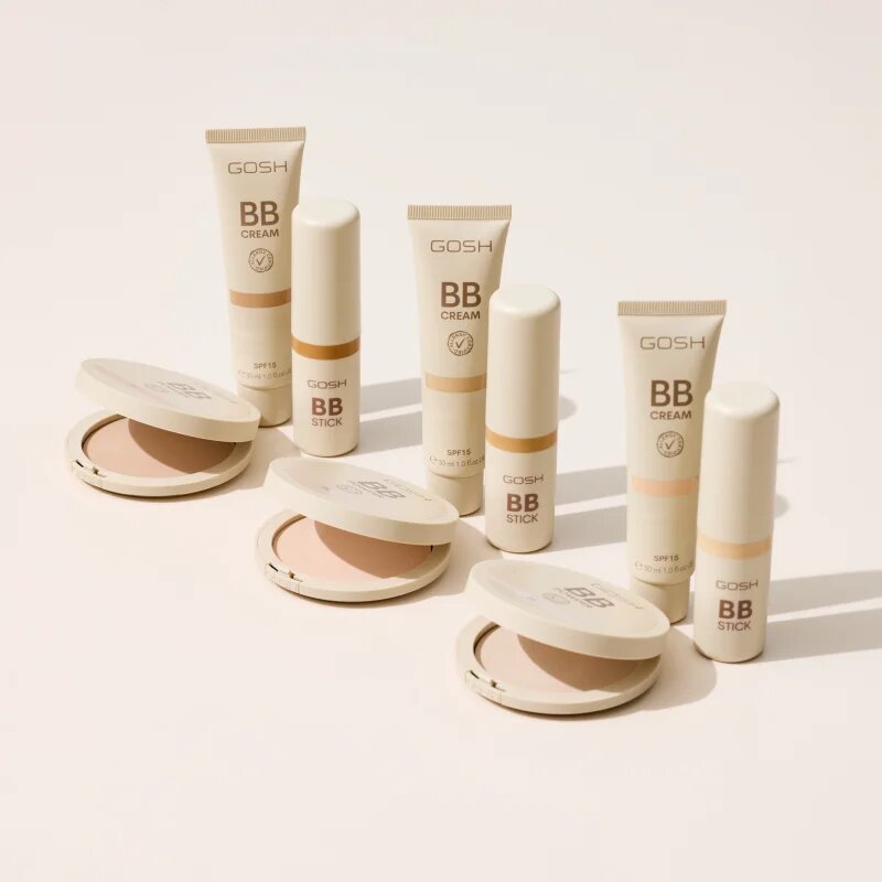 GOSH COPENHAGEN BB matující pudr odstín 04 Beige 6.5 g