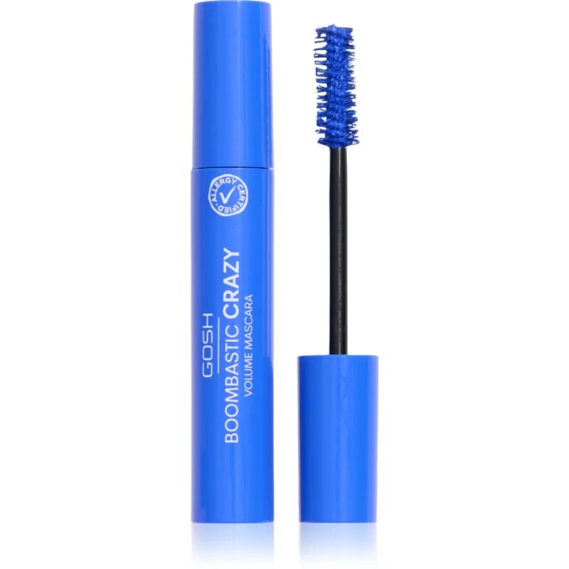 GOSH COPENHAGEN Boombastic řasenka pro objem a natočení řas odstín 002 Crazy Blue 13 ml