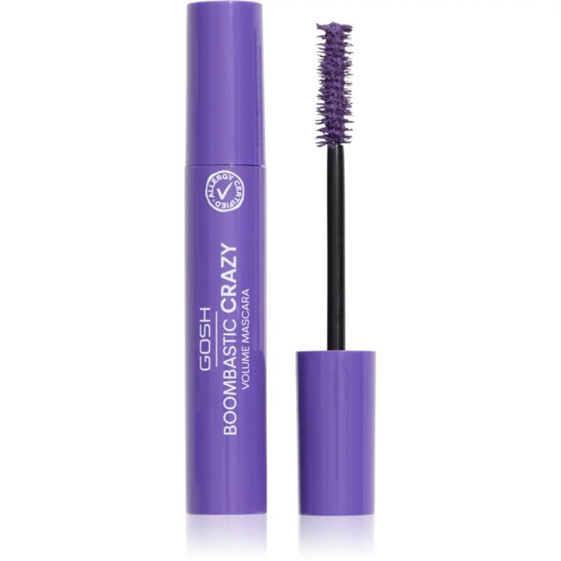 GOSH COPENHAGEN Boombastic řasenka pro objem a natočení řas odstín 006 Dusty Violet 13 ml