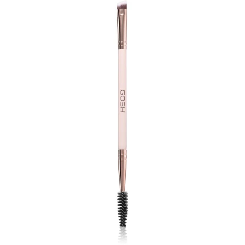 GOSH COPENHAGEN Brow & Eye Liner štětec na obočí a oční linky 1 ks