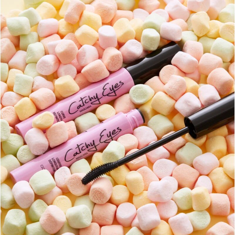GOSH COPENHAGEN Catchy Eyes řasenka pro prodloužení a oddělení řas odstín Black 8 ml