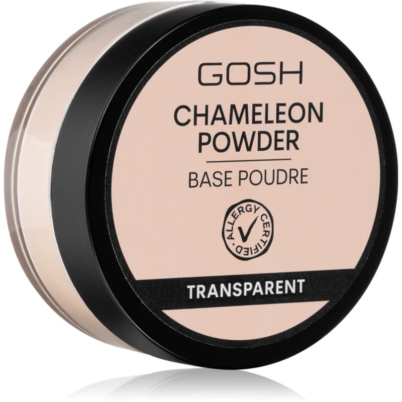 GOSH COPENHAGEN Chameleon sypký transparentní pudr s matným efektem odstín Transparent 8 g