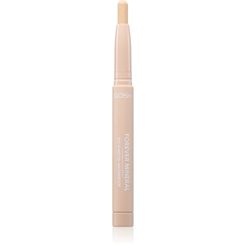 GOSH COPENHAGEN Forever Mineral Matte dlouhotrvající oční stíny v tužce odstín 012 Matt Beige 1.4 g