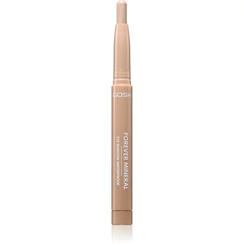 GOSH COPENHAGEN Forever Mineral Shimmer třpytivé oční stíny v tužce odstín 002 Shimmer Beige 1.4 g