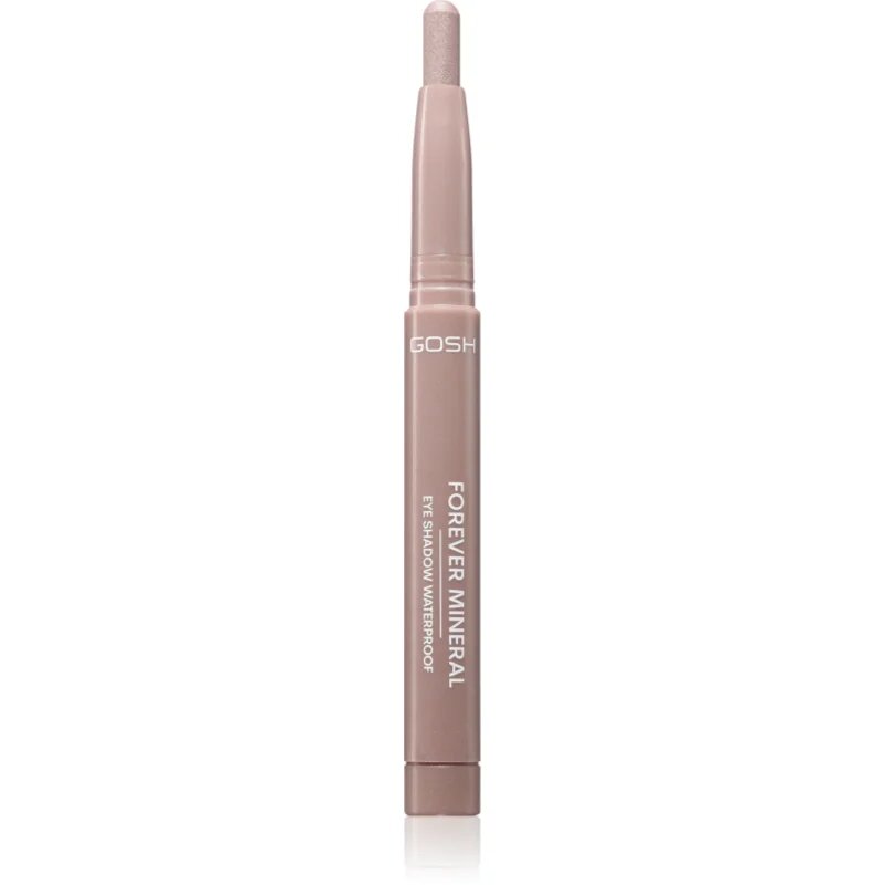 GOSH COPENHAGEN Forever Mineral Shimmer třpytivé oční stíny v tužce odstín 007 Silver Rose 1.4 g
