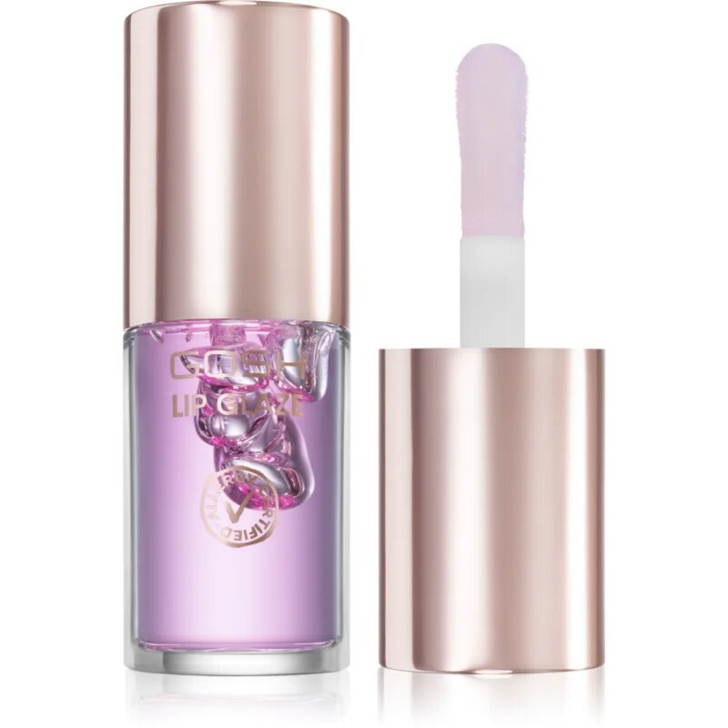 GOSH COPENHAGEN Lip Glaze lesk na rty odstín 001 Shocking Pink 5.5 ml