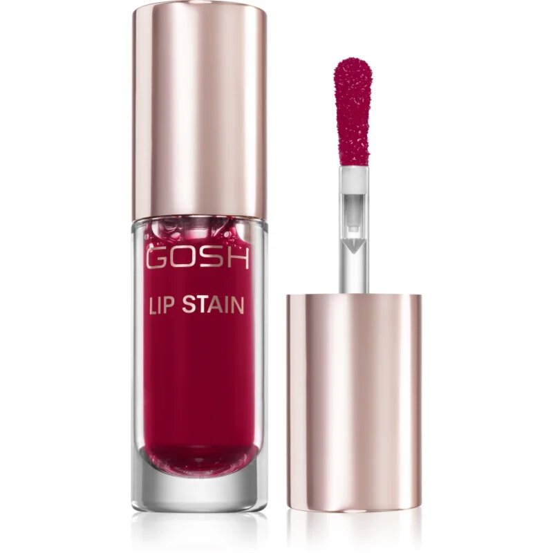 GOSH COPENHAGEN Lip Stain barva na rty odstín 001 Shocking Pink 3 ml