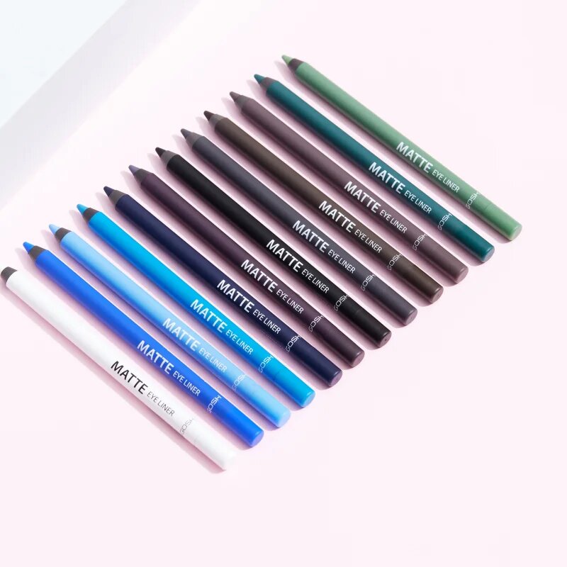 GOSH COPENHAGEN Matte Eye Liner tužka na oči s matným efektem odstín 006 Ocean Mist 1.2 g