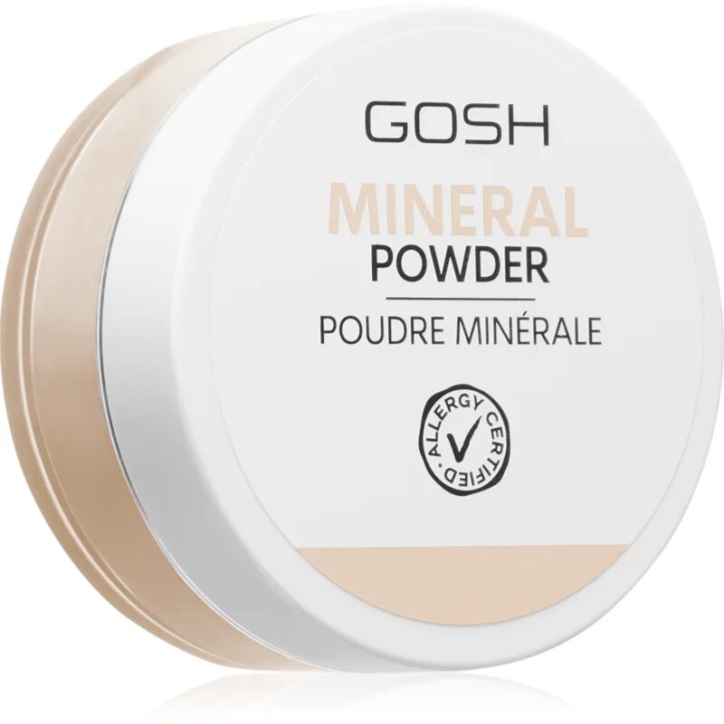 GOSH COPENHAGEN Mineral Powder minerální pudr odstín 004 Natural 8 g