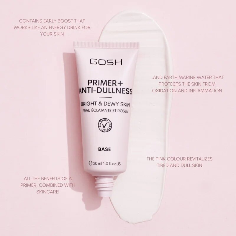 GOSH COPENHAGEN Primer Plus + rozjasňující podkladová báze 30 ml