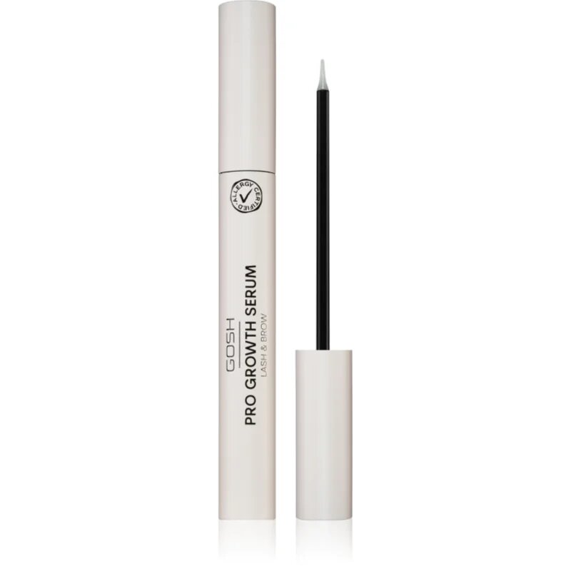 GOSH COPENHAGEN PRO Growth Serum veganské růstové sérum pro řasy a obočí odstín Transparent 8 ml