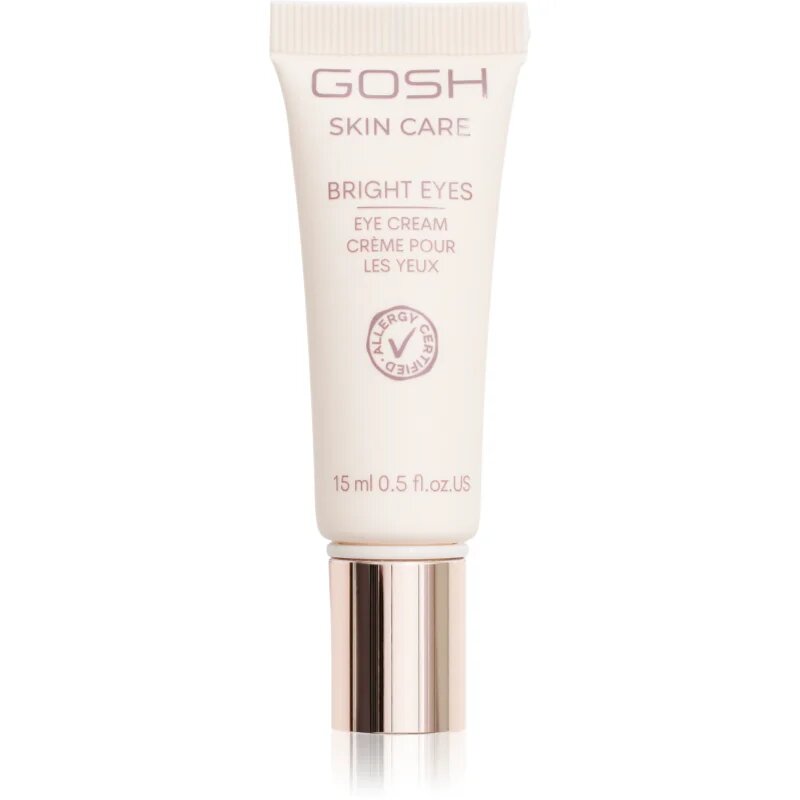 GOSH COPENHAGEN Skin Care Bright Eyes revitalizační oční krém 15 ml