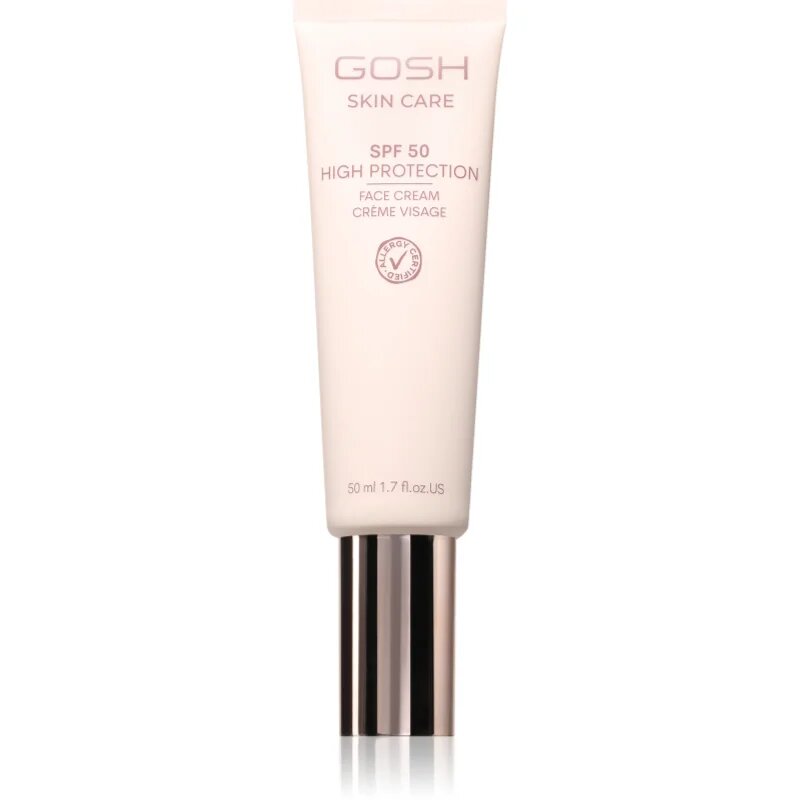 GOSH COPENHAGEN Skin Care SPF50 ochranný krém pro suchou a citlivou pleť SPF 50 50 ml