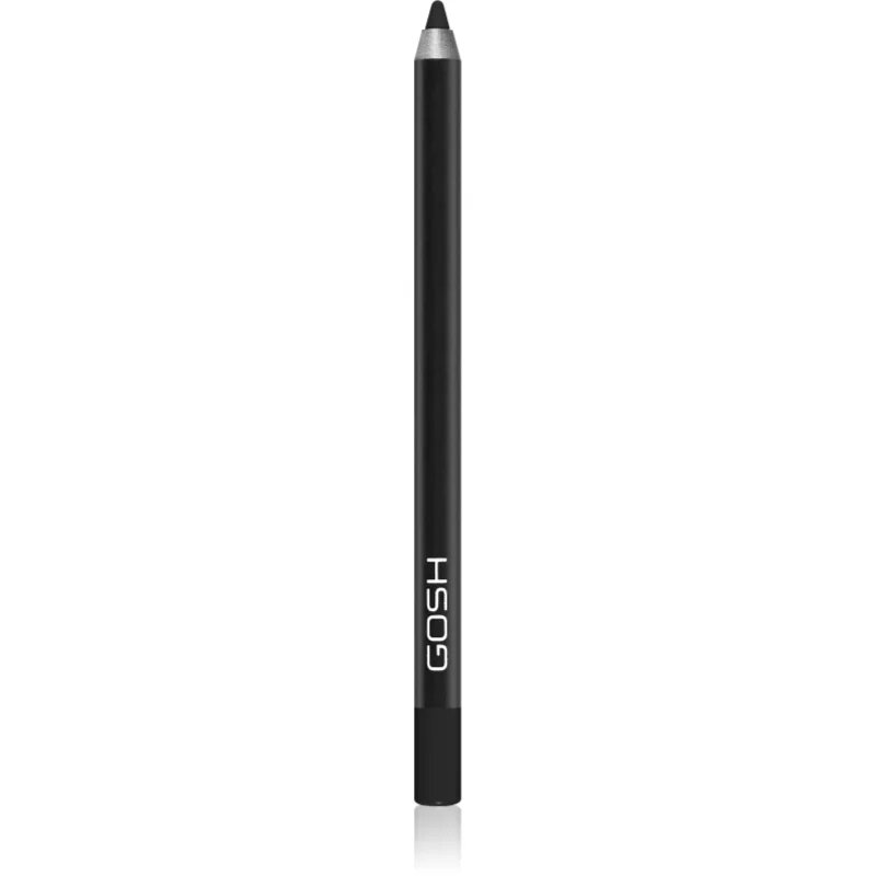 GOSH COPENHAGEN Velvet Touch voděodolná tužka na oči odstín 023 Black Ink 1.2 g