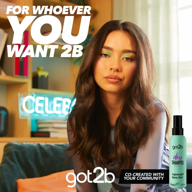 got2b Fresh it Up Extra Care suchý šampon v lehké sprejové mlze vůně Bergamot & Freesia 150 ml