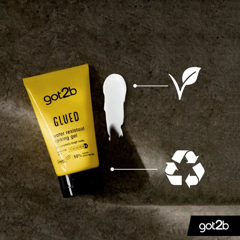 got2b Glued Spiking Glue gel na vlasy s extra silnou fixací 150 ml