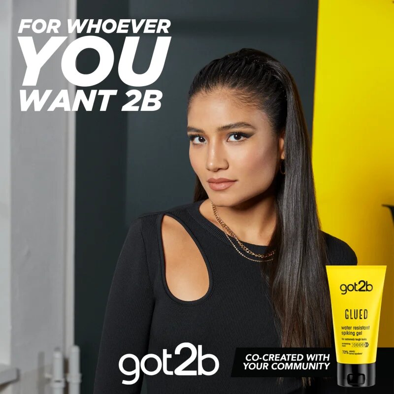 got2b Glued Spiking Glue gel na vlasy s extra silnou fixací 150 ml
