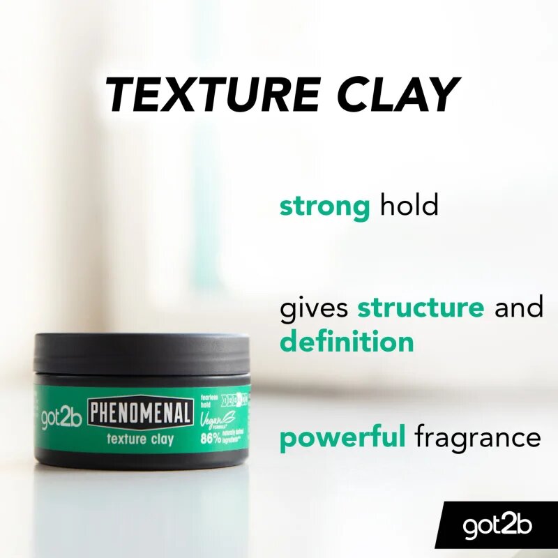 got2b Phenomenal tvarující matná hlína do vlasů pro definici a tvar 100 ml