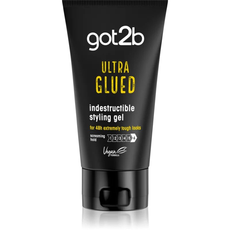 got2b Ultra Glued stylingový gel na vlasy s ultra silnou fixací 150 ml