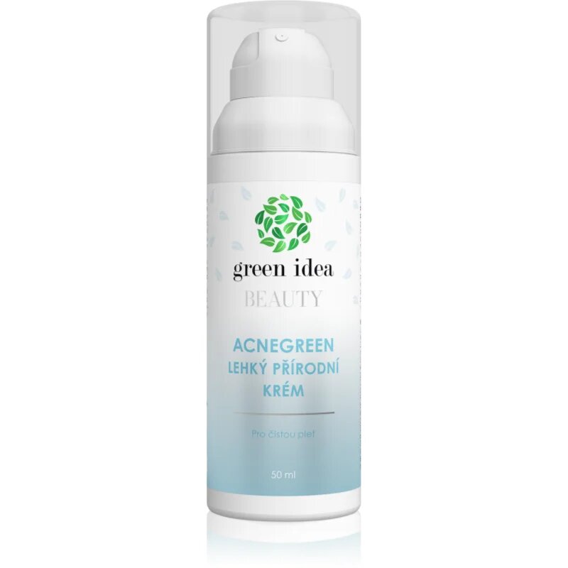 Green Idea Beauty Acnegreen lehký krém pro čistou a zdravou pleť 50 ml