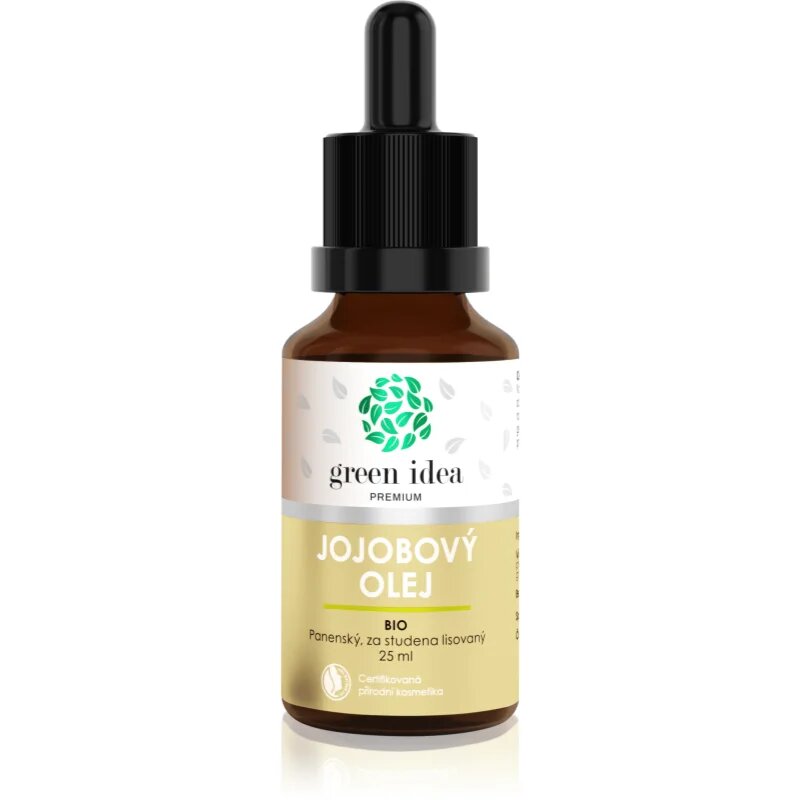 Green Idea Jojobový olej BIO bio jojobový olej lisovaný za studena 25 ml