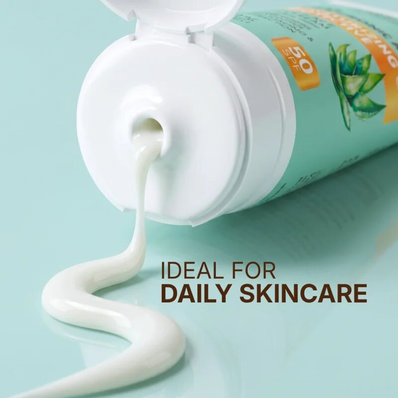 Green Pharmacy Aloe & Hyaluronic Acid lehký denní krém SPF 50 50 ml