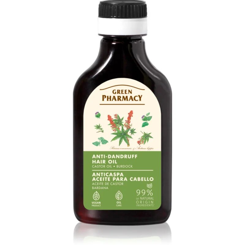 Green Pharmacy Burdock Oil Hair Oil olejová péče proti lupům 100 ml