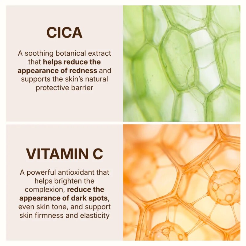 Green Pharmacy Cica + Vitamin C rozjasňující denní krém SPF 50+ 50 ml