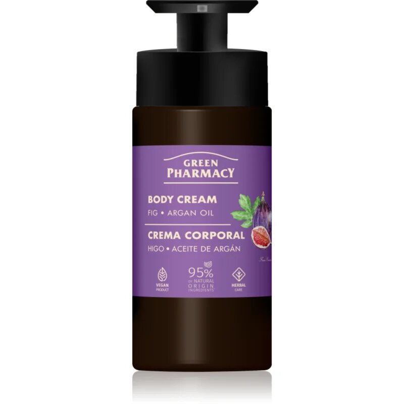 Green Pharmacy Fig & Argan Oil tělový krém 739 ml