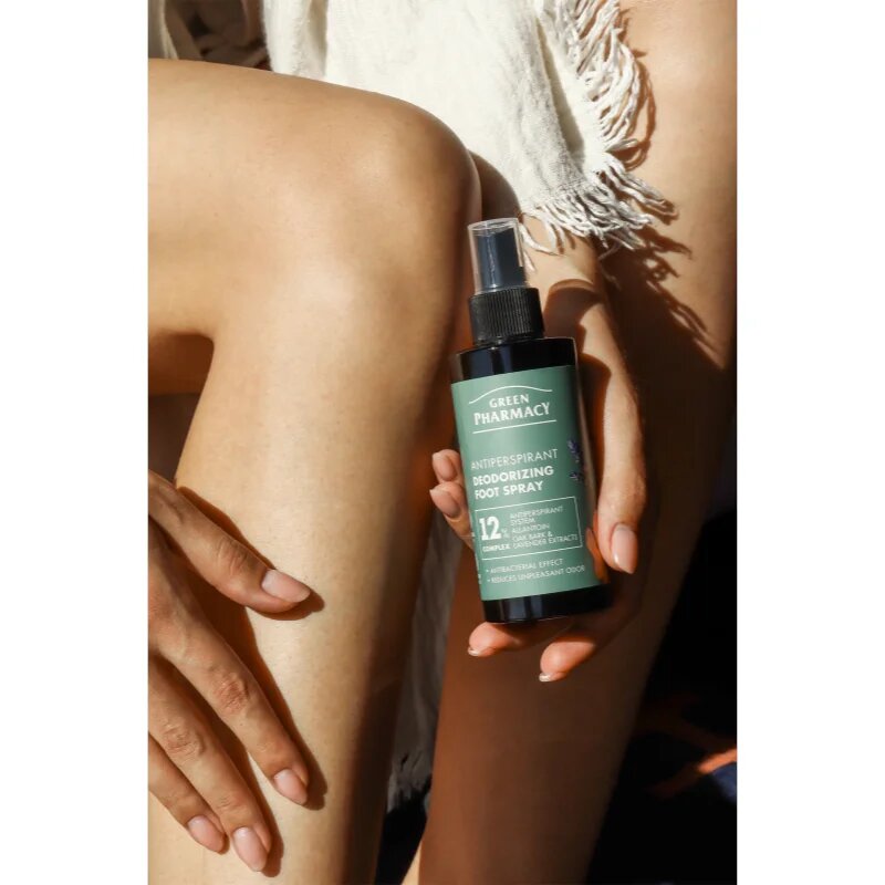 Green Pharmacy Foot Care Antiperspirant Deodorizing Foot Spray antiperspirant na chodidla 150 ml