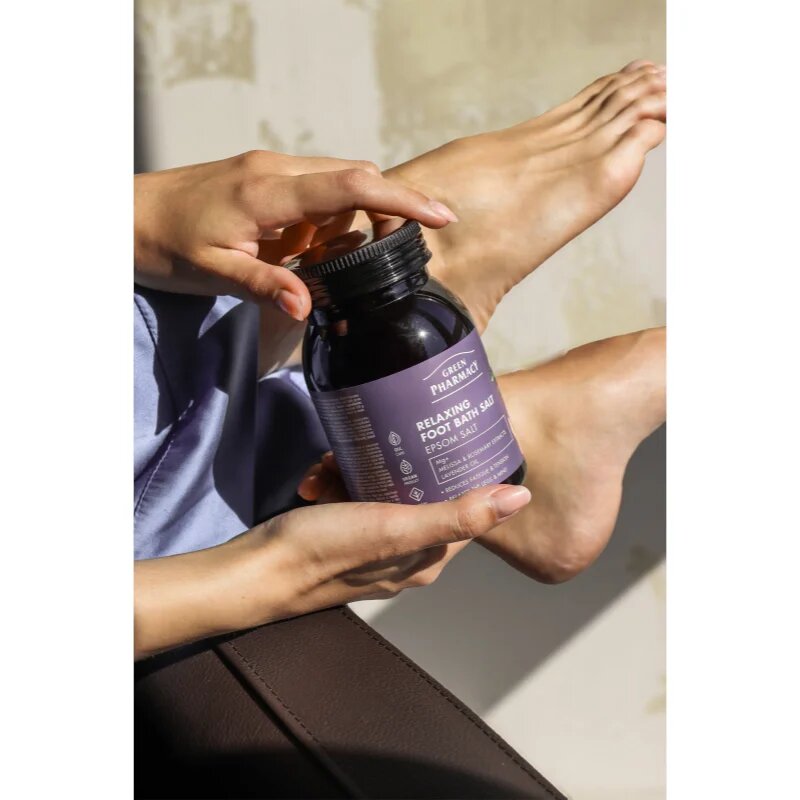 Green Pharmacy Foot Care Relaxing Foot Bath Salt relaxační sůl do koupele na nohy 400 g